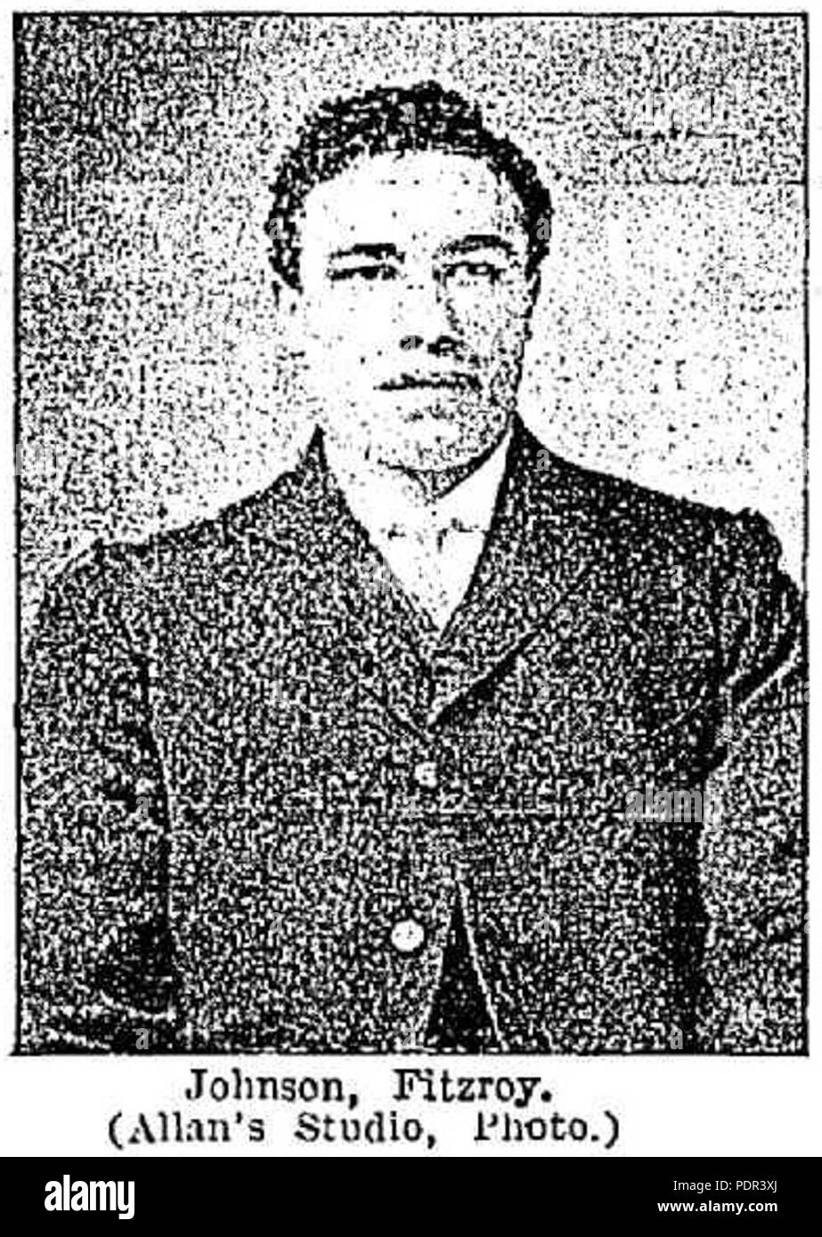 72 Joe Johnson 1905 Stockfoto