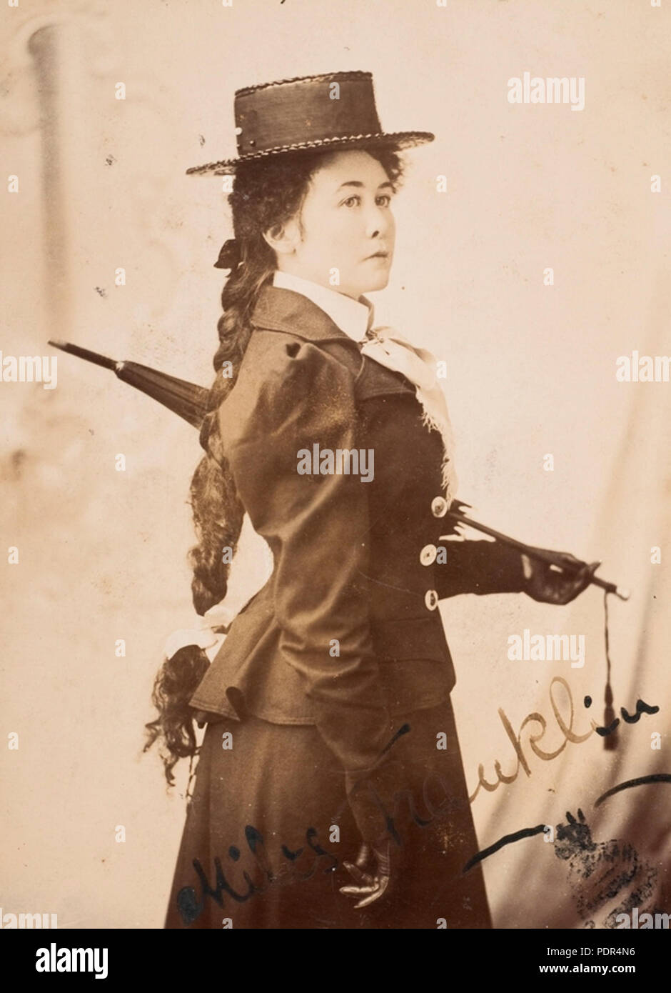 86 Miles Franklin 1901 Stockfoto