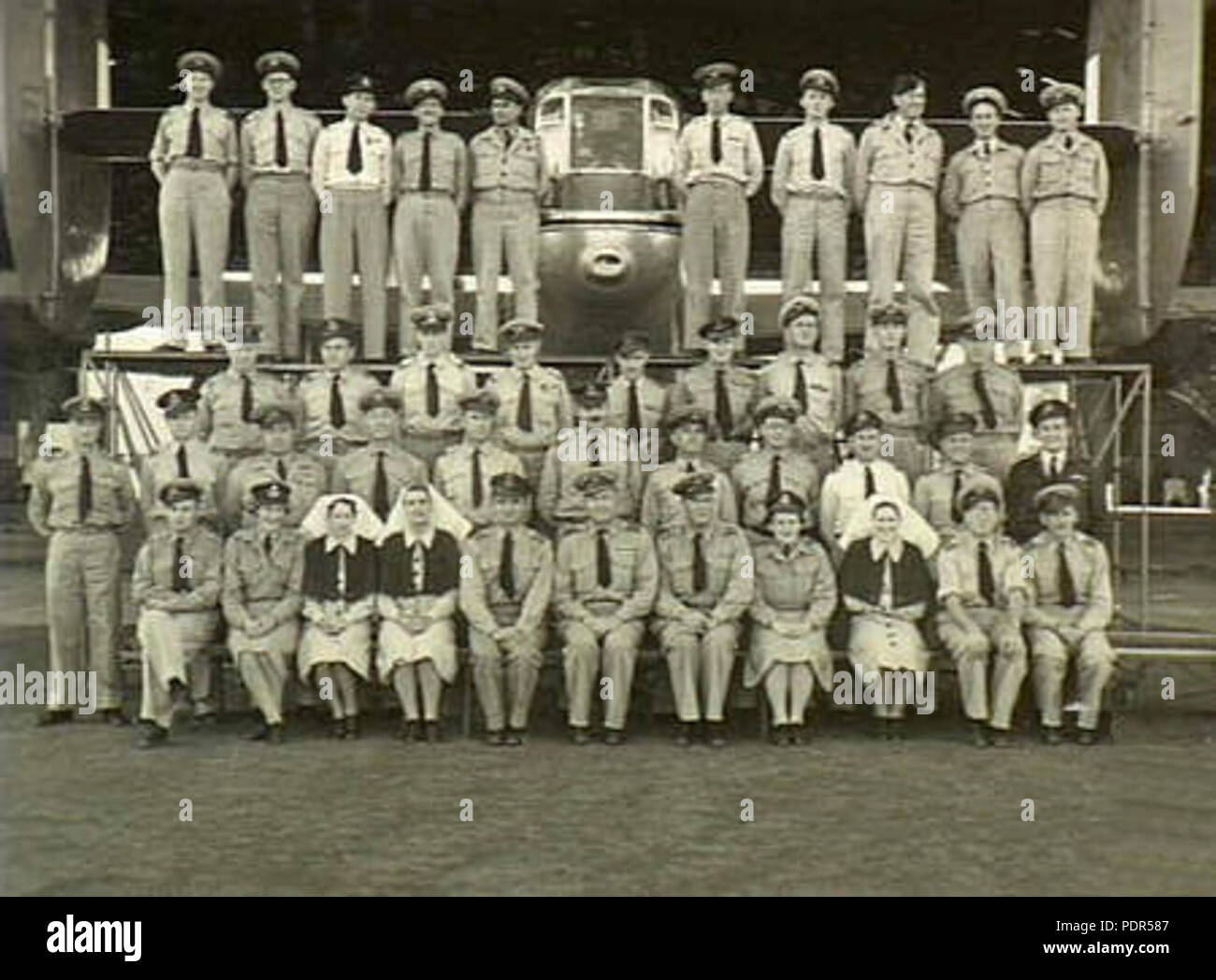 88 NEA0690 Nr. 3 AircraftDepot 1945 Stockfoto