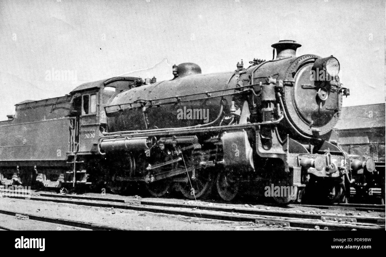 91 NSWGR Lokomotive der Klasse C 36 Stockfoto
