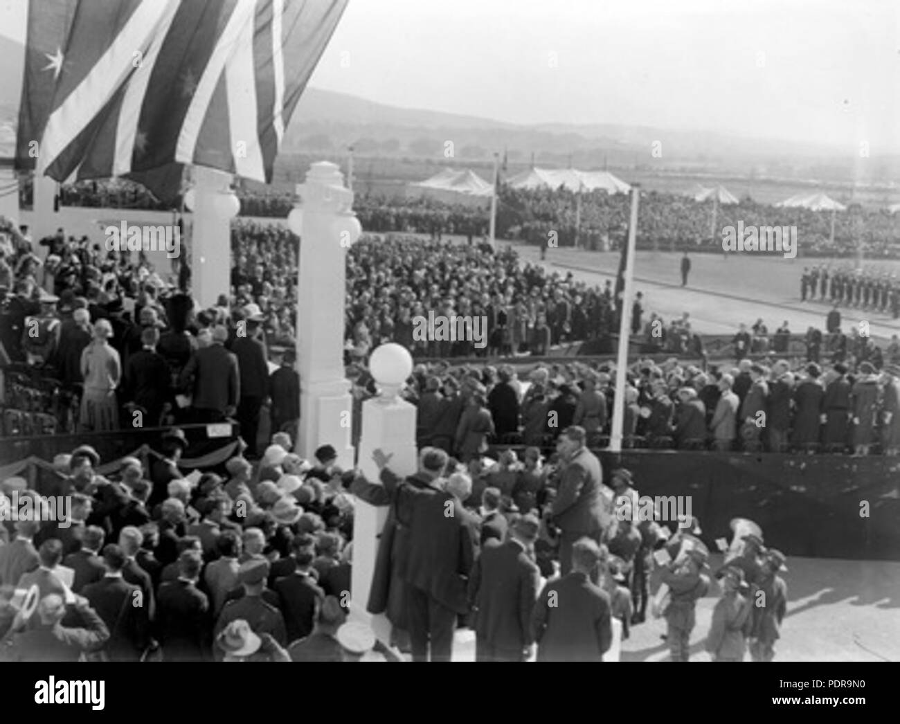 93 Öffnung der Old Parliament House, Canberra, 1927 Stockfoto