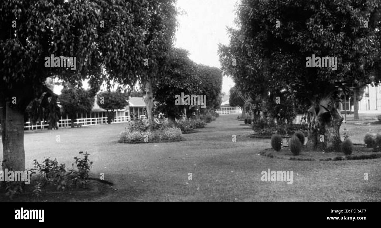 102 Queensland State archive 150 Der Rasen an Eagle Farm Racecourse Lancaster Road Ascot, Brisbane c 1932 Stockfoto