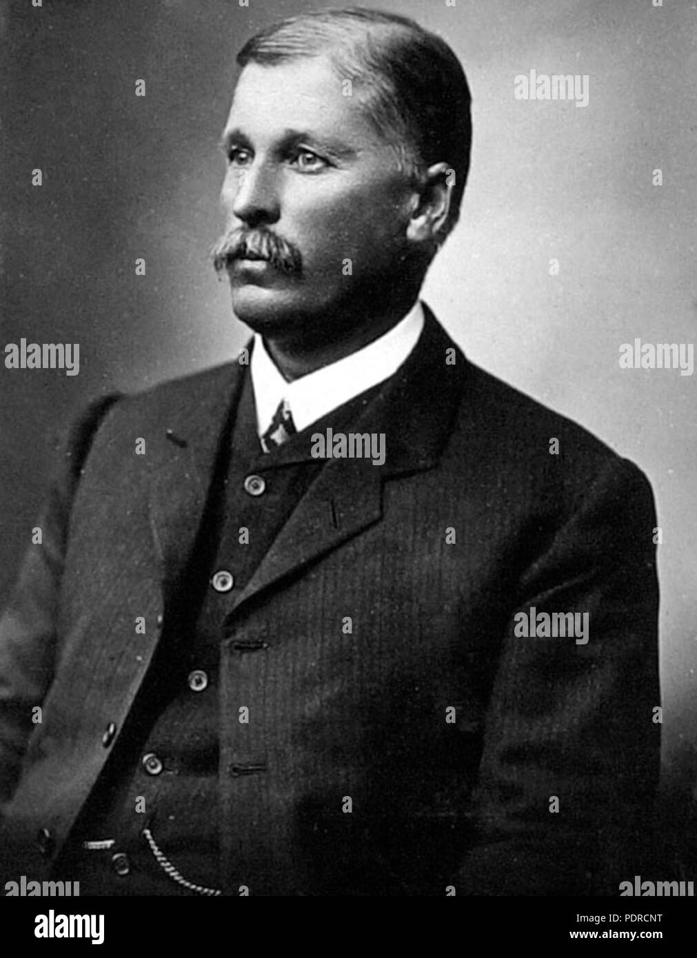 112 Queensland State Archive 3877 Portrait von Herrn WJ Gall unter Sekretärin Home Secretarys Abteilung Stockfoto