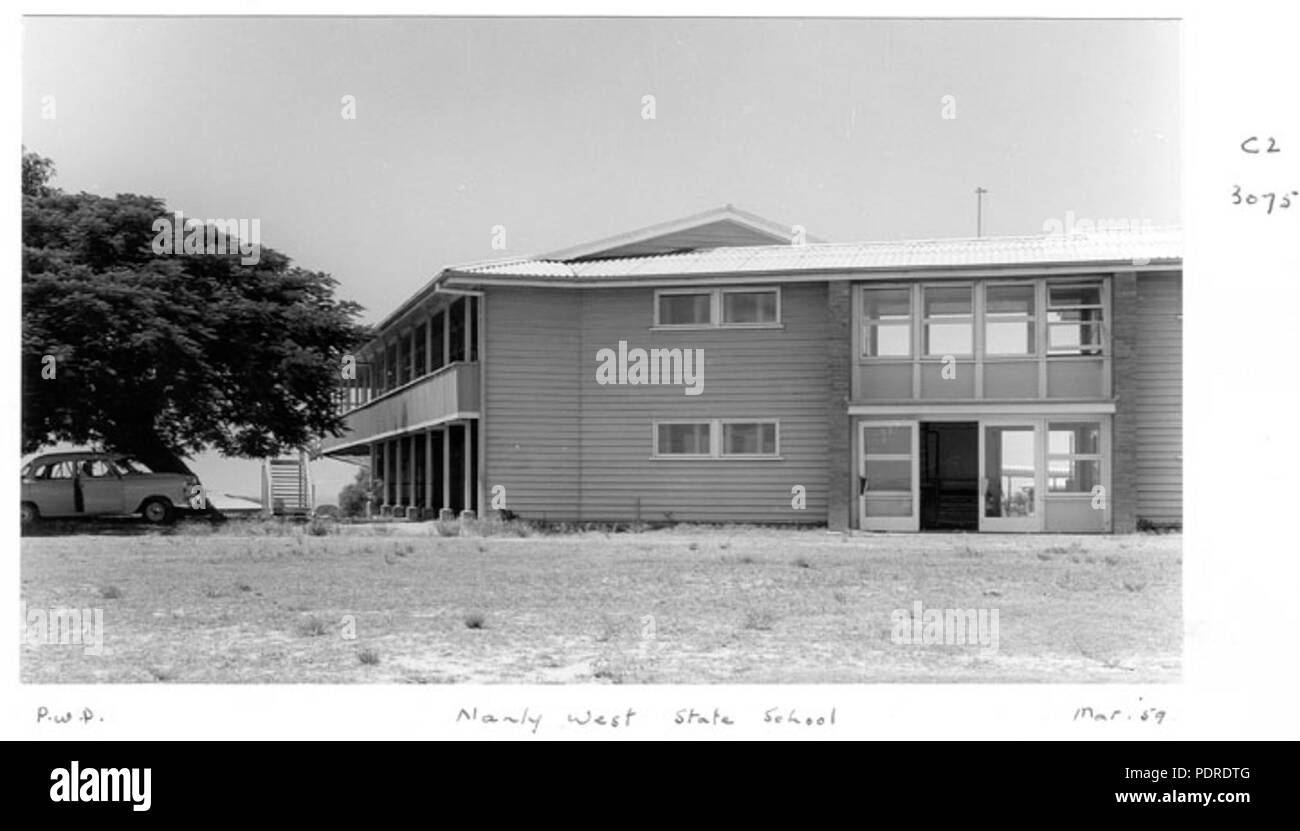 121 Queensland State Archive 6375 Manly West staatliche Schule Brisbane März 1959 Stockfoto