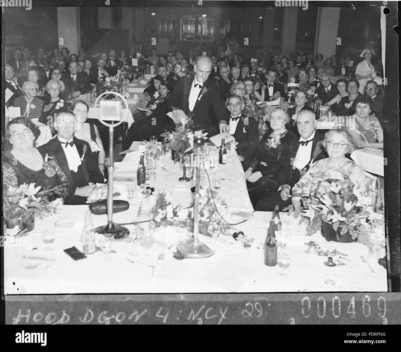 132 11466 SLNSW walisischen Gesellschaft Abendessen, David Jones Stockfoto 132 11466 SLNSW walisischen Gesellschaft Abendessen, David Jones Stockfoto