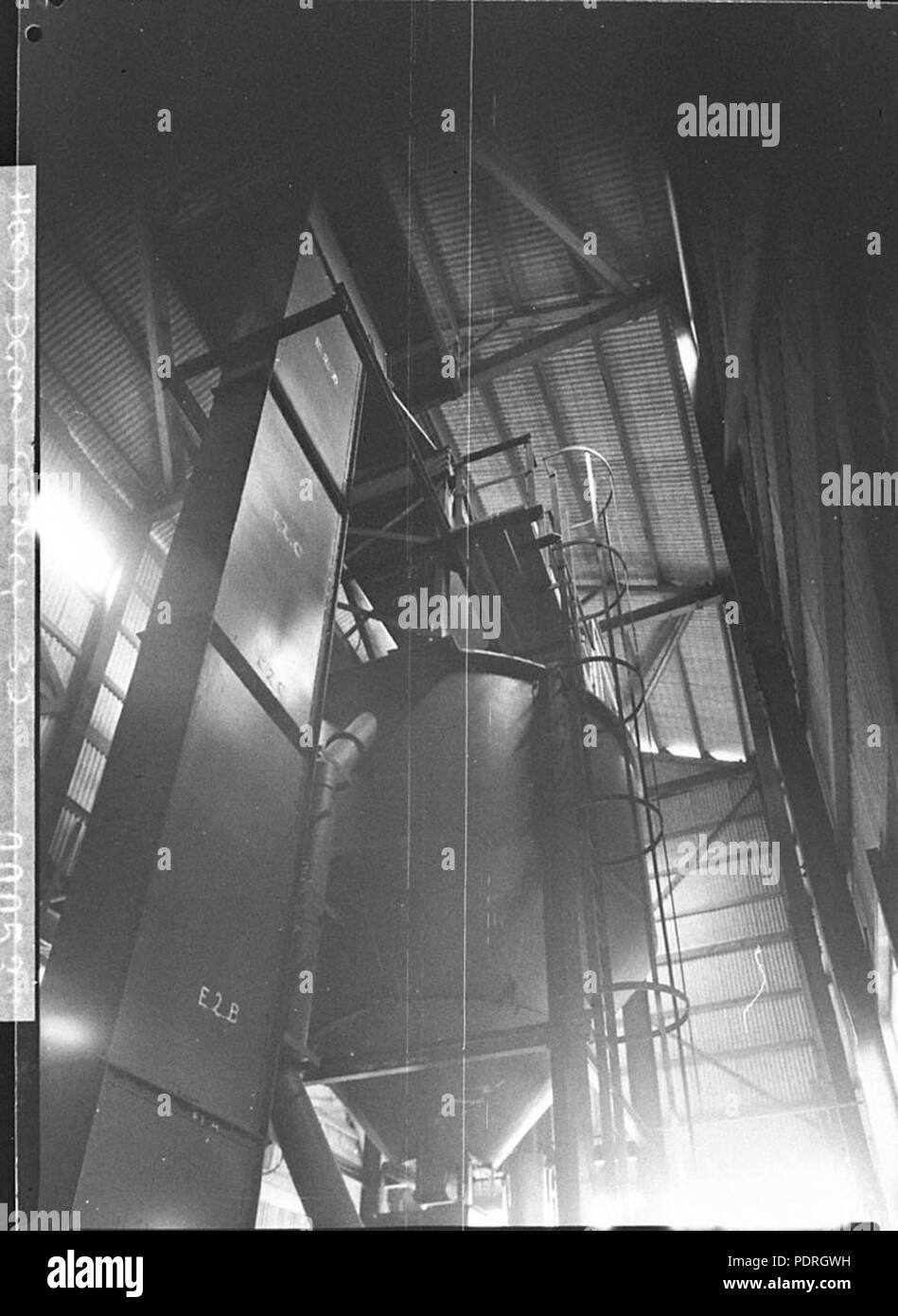 136 SLNSW13880 Howard Auto Kultivatoren motorfräsen Maschinen Stockfoto