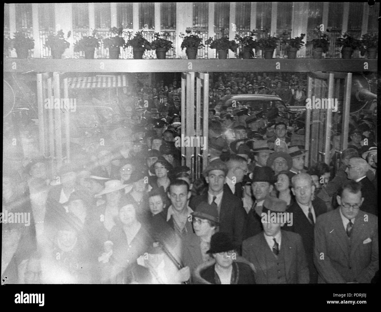 143 SLNSW stuttgart Eröffnung von David Joness neue speichern Stockfoto