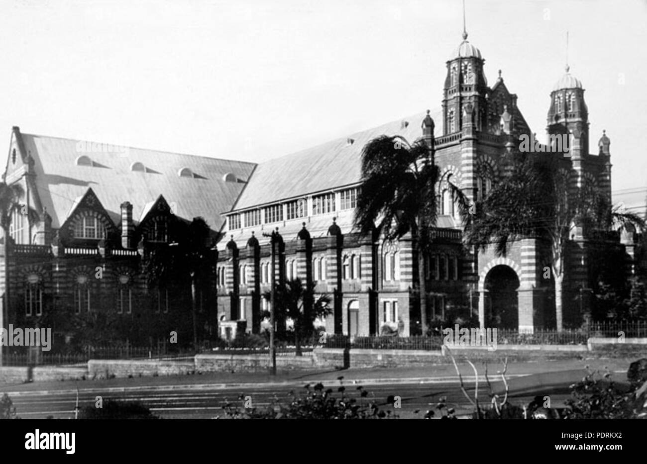 106 Queensland State Archive 2455 Konzerthalle und Kunstgalerie Fortitude Valley Brisbane April 1931 Stockfoto