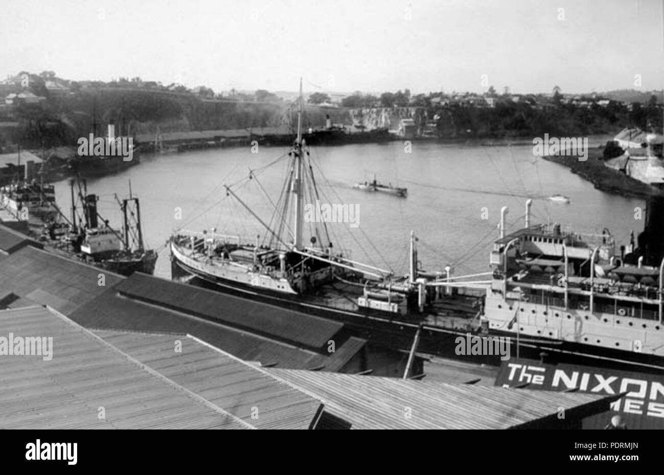 109 Queensland State Archive 30 Circular Quay Petrie Bight Brisbane Juni 1927 Stockfoto