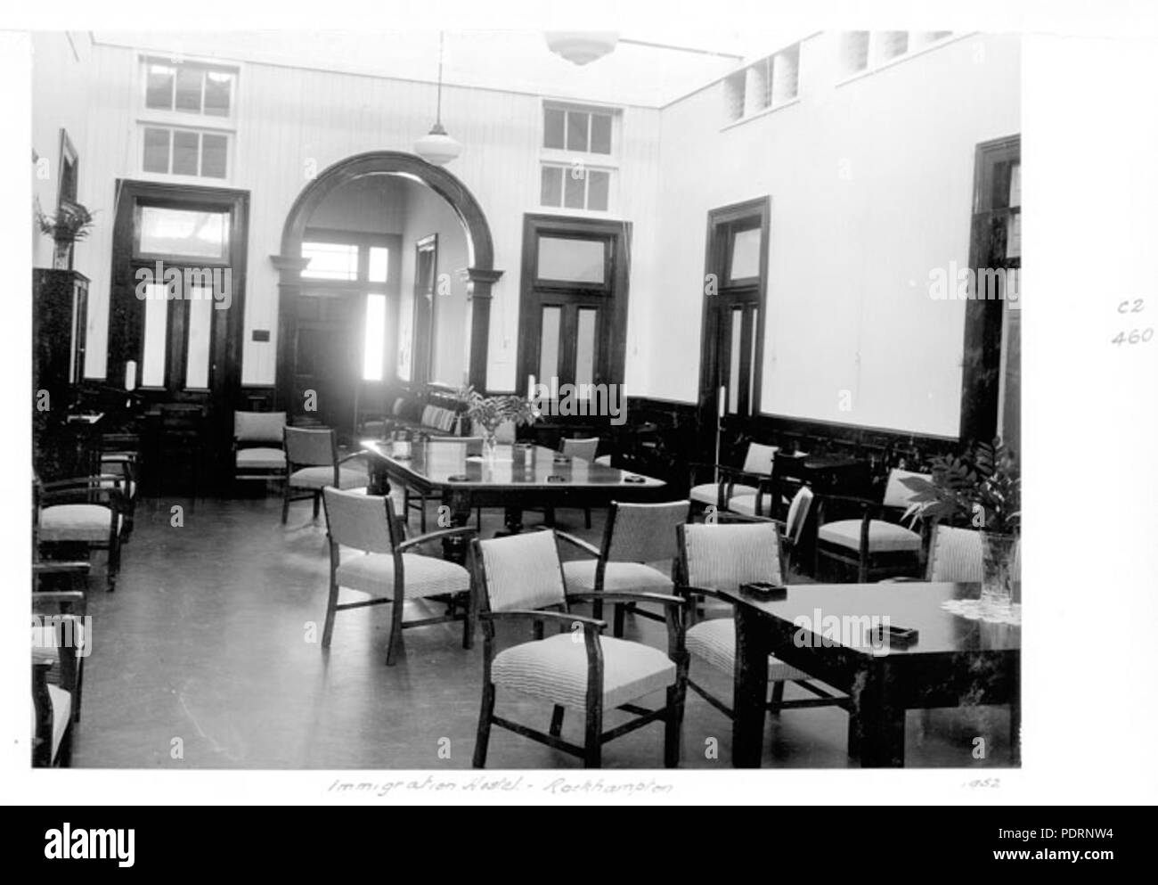 118 Queensland State Archive 5008 Einwanderung Hostel in Rockhampton 1952 Stockfoto 118 Queensland State Archive 5008 Einwanderung Hostel in Rockhampton 1952 Stockfoto