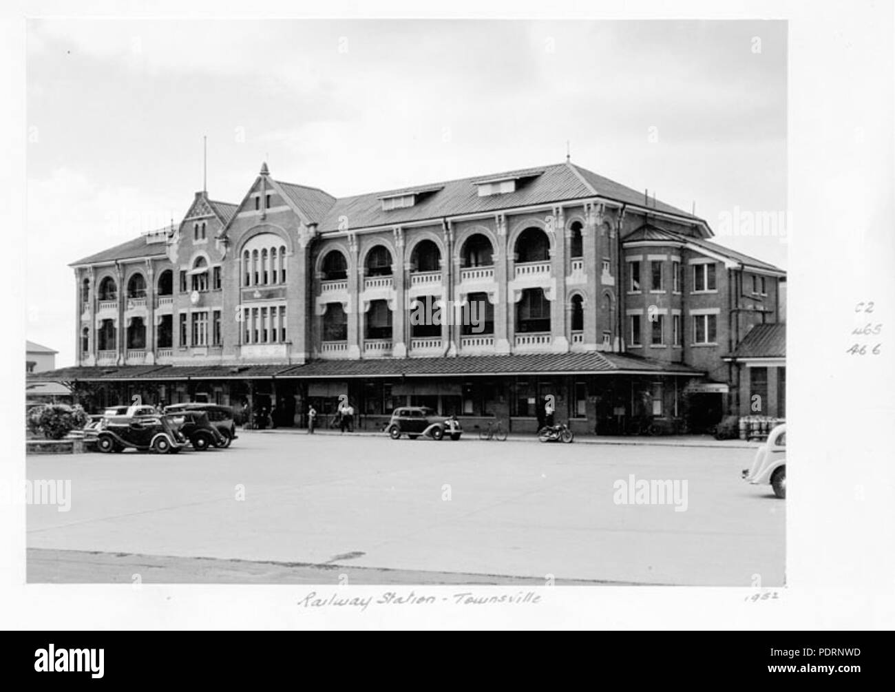 118 Queensland State Archive 5013 Bahnhof Townsville 1952 Stockfoto