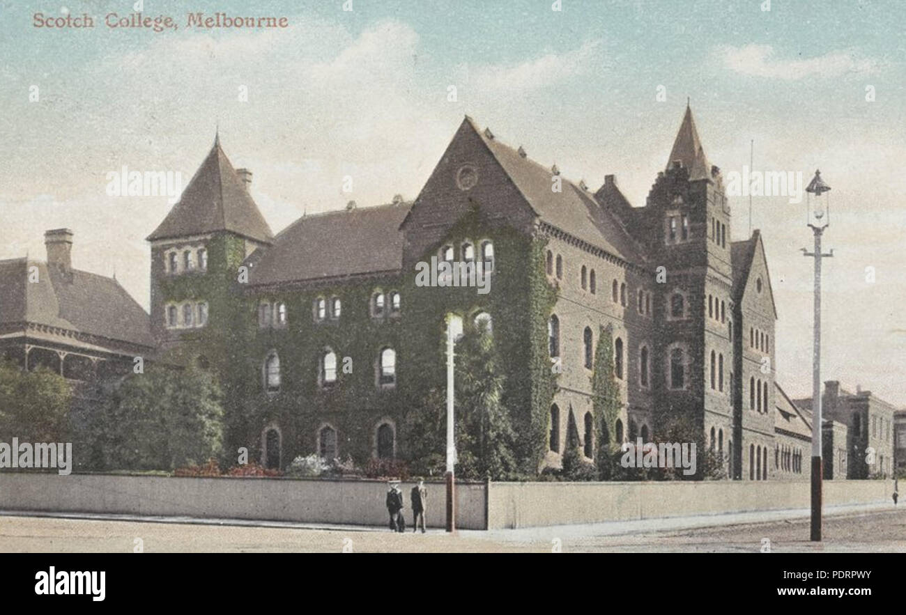 128 Scotch College East Melbourne Stockfoto