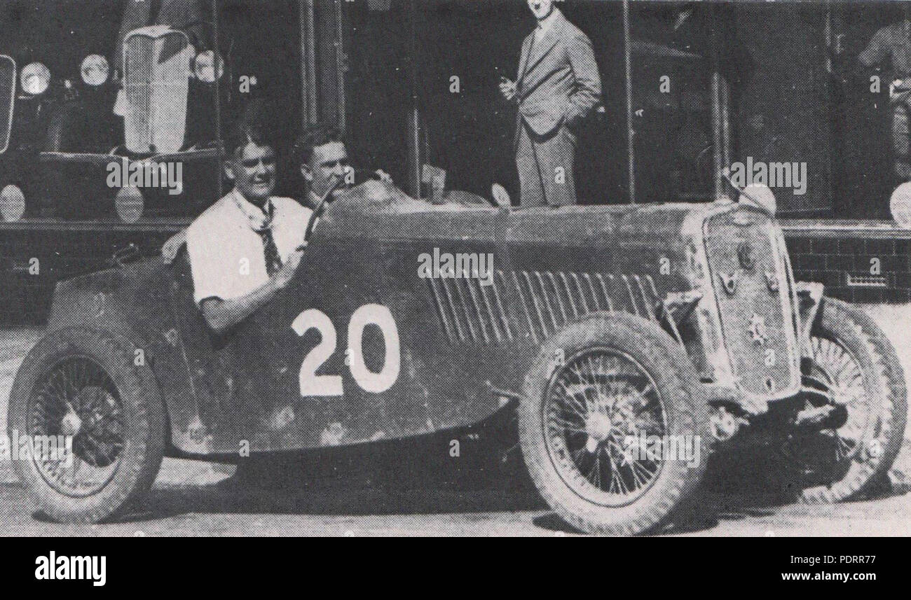 130 Sänger 9 Le Mans von Bob Lea-Wright Stockfoto