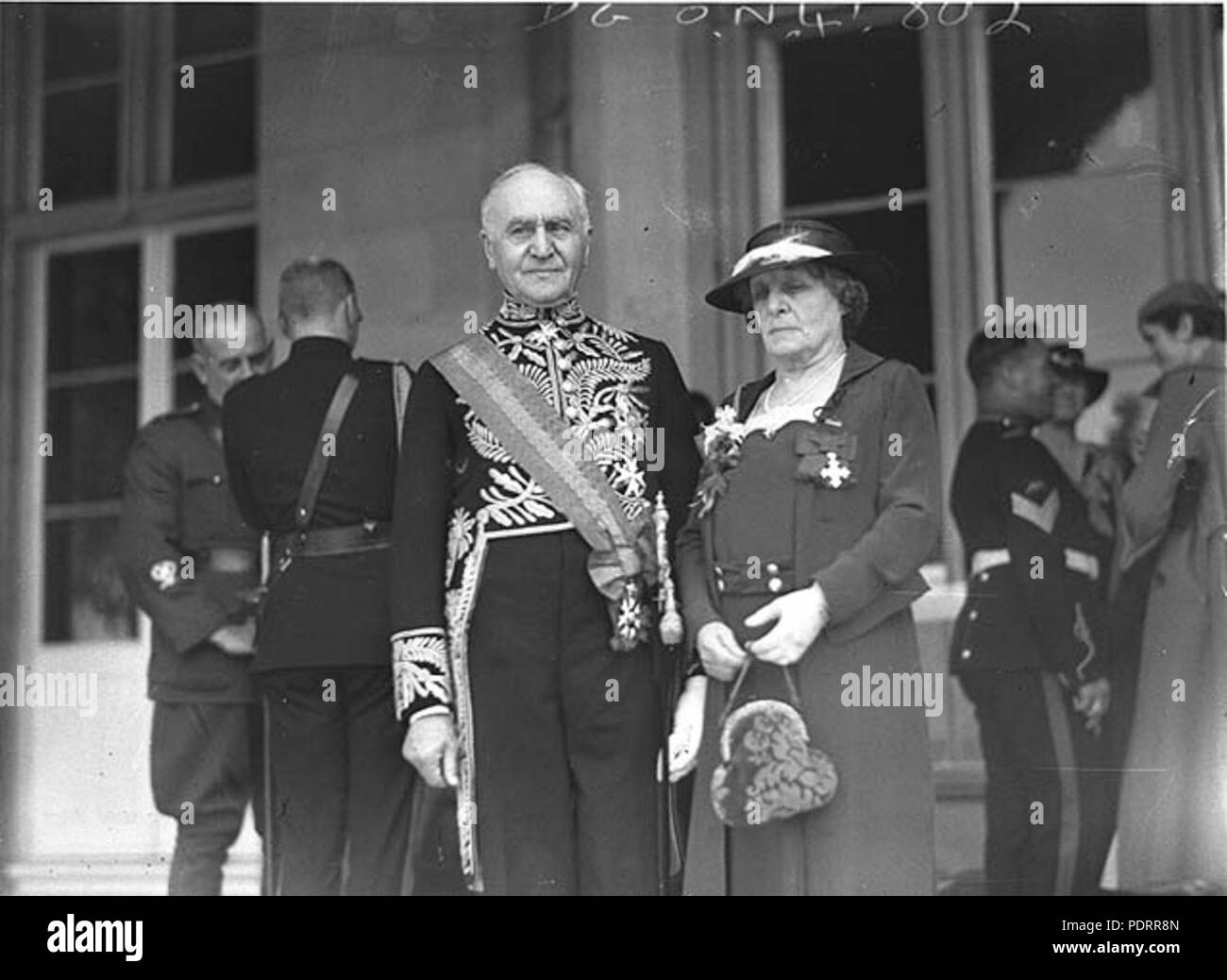 130 Sir Isaac Isaacs und Lady Isaacs Stockfoto