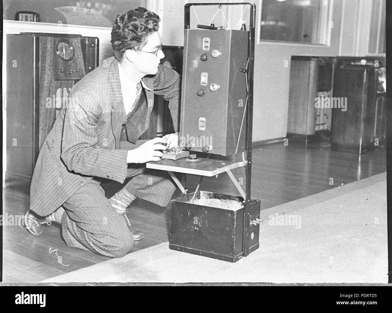 138 SLNSW 19703 Sterne und Maschine David Jones George Street für JC Williamson Stockfoto