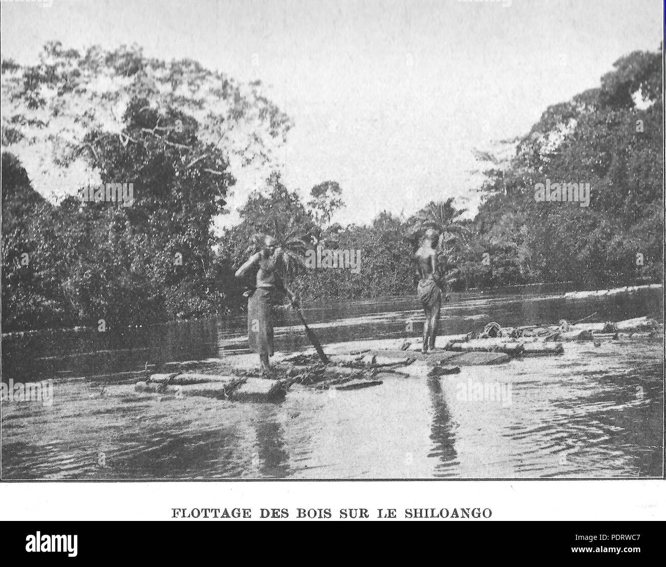 131 Flottage des Bois Stockfoto