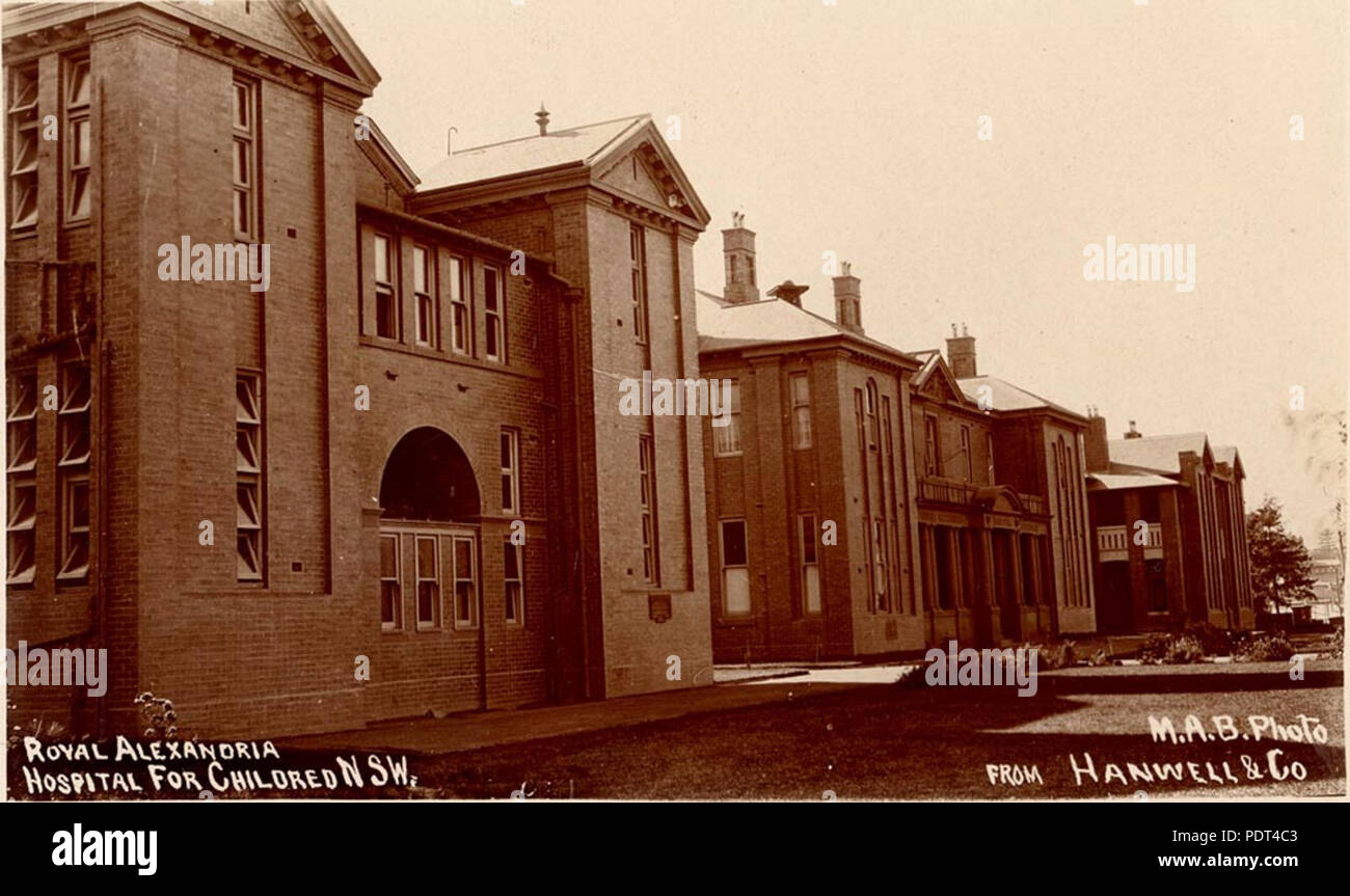 173 SLNSW 796177 Royal Alexandria Krankenhaus für Kinder aus Hanwell amp Co Stockfoto