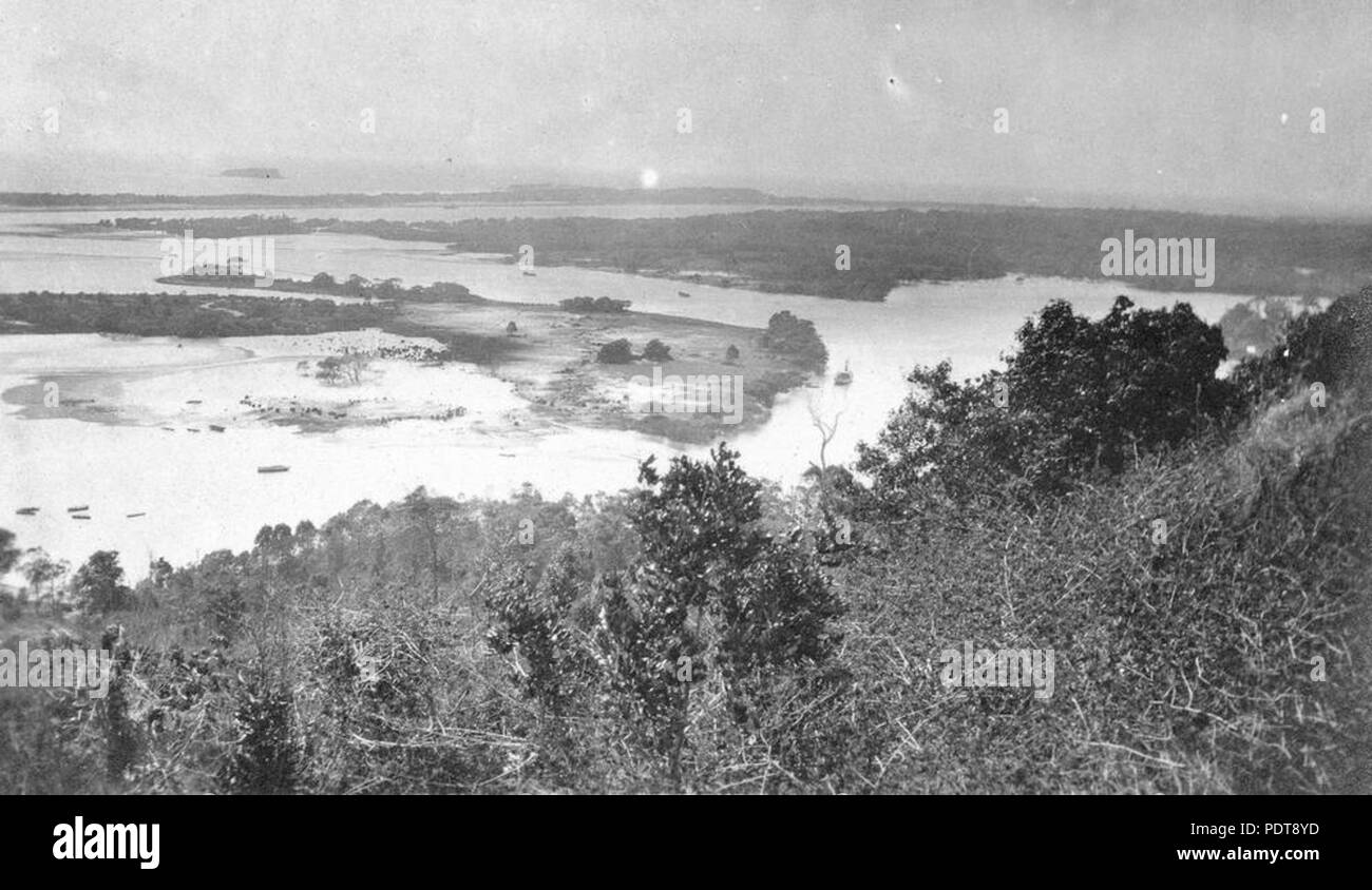 263 StateLibQld 1 298699 Mündung in Tweed Heads, Ca. 1915 Stockfoto