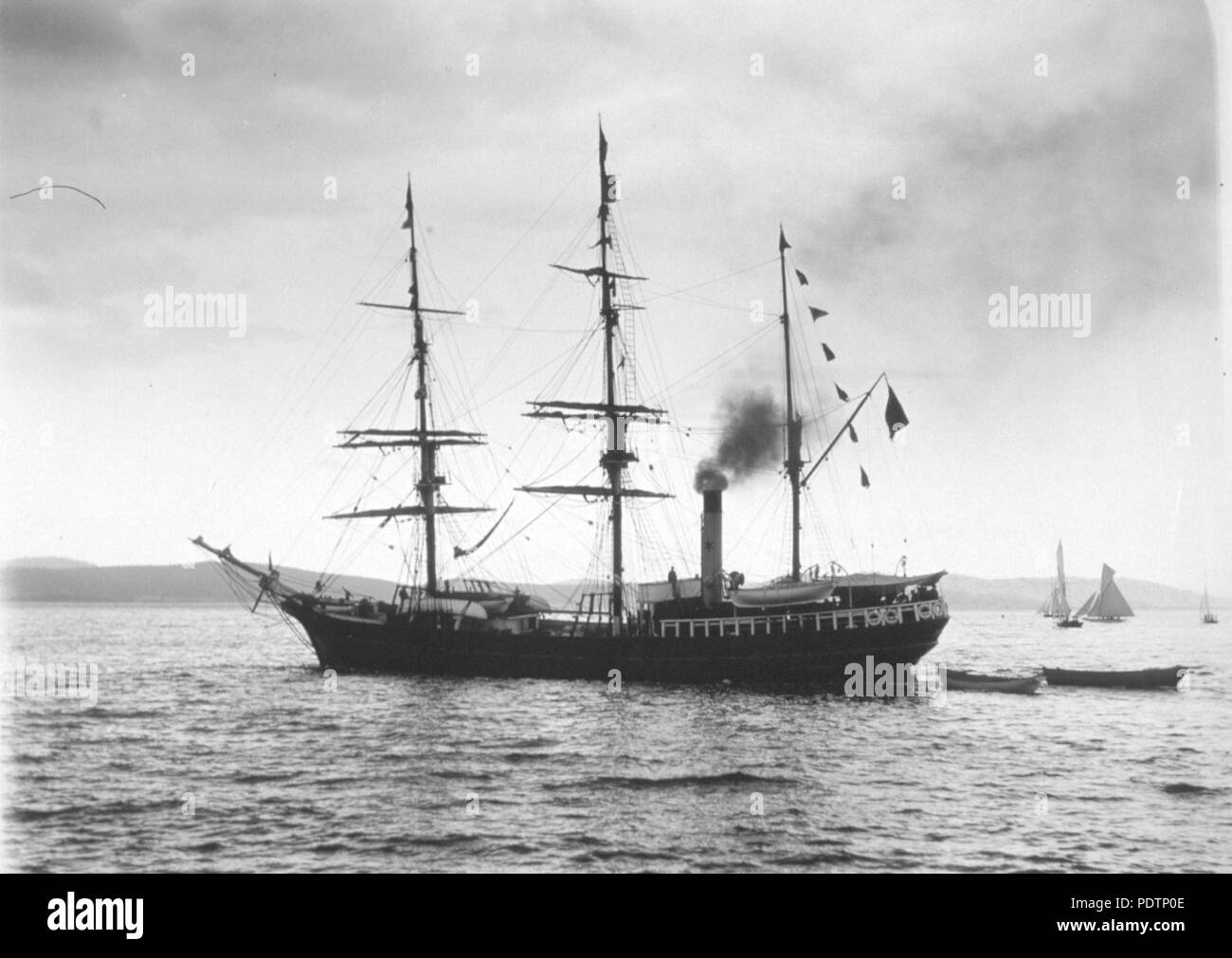 196 SS Kreuz des Südens, den Derwent River, 1898 Stockfoto