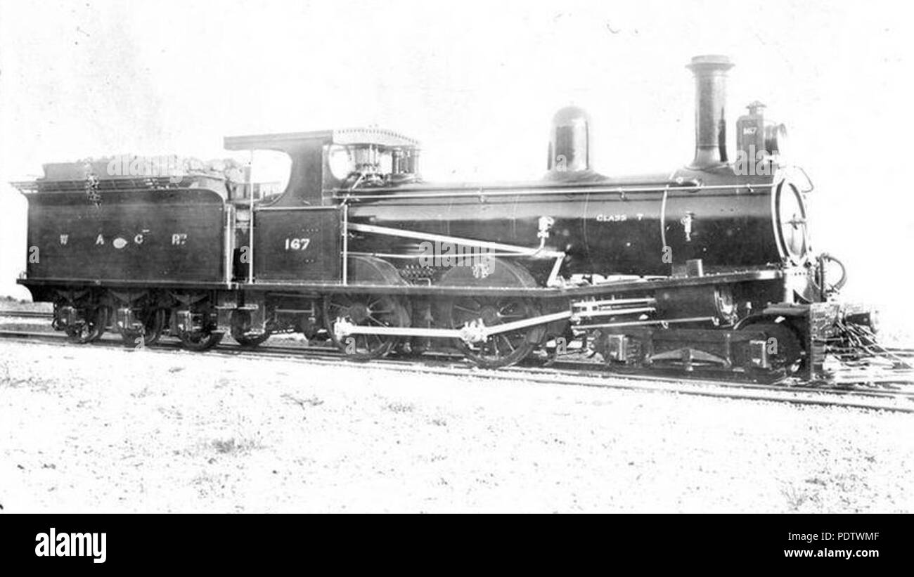 310 T 167, erste WAGR Lackierung, C. 1900 Stockfoto
