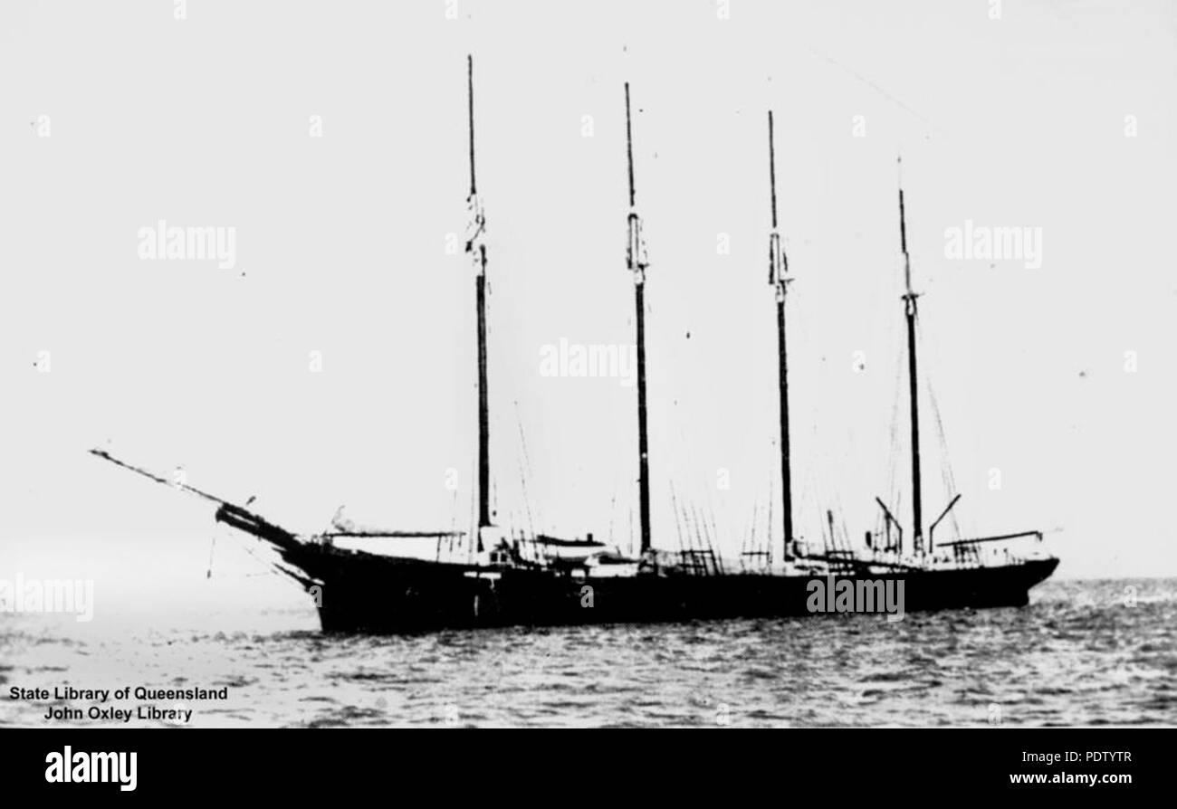 219 StateLibQld 1134114 Annie Johnson (Schiff) Stockfoto