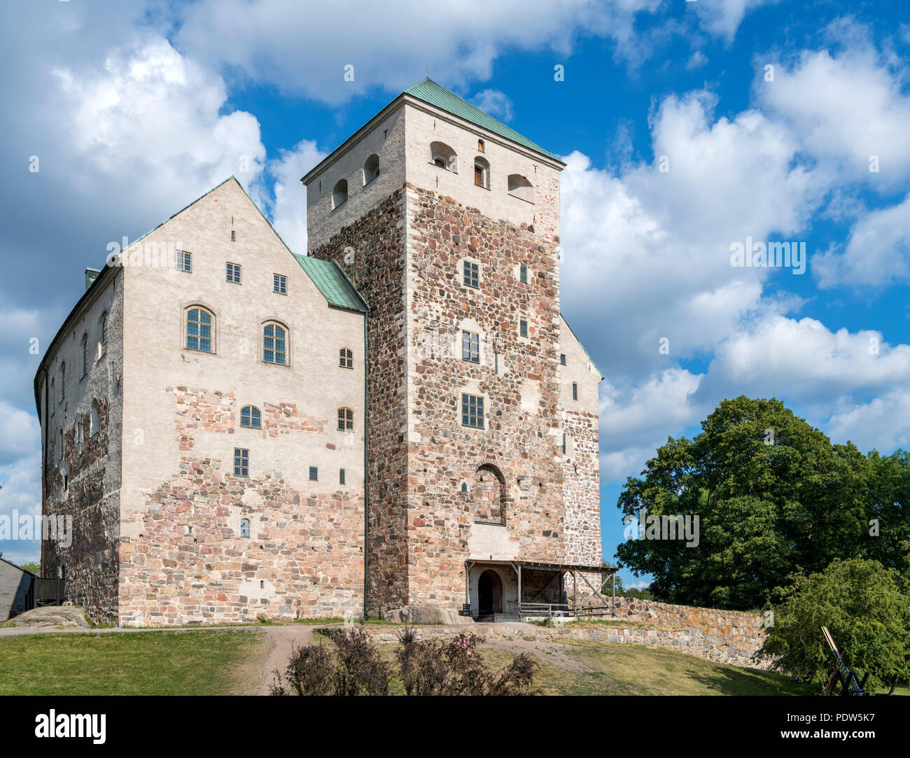 Die Burg Turku (turun Linna), Turku, Finnland Stockfoto