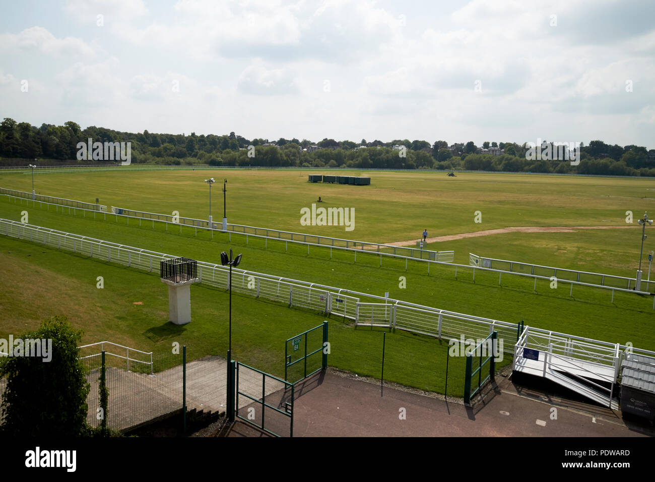 Die Rennbahn von Chester Cheshire England Großbritannien Stockfoto