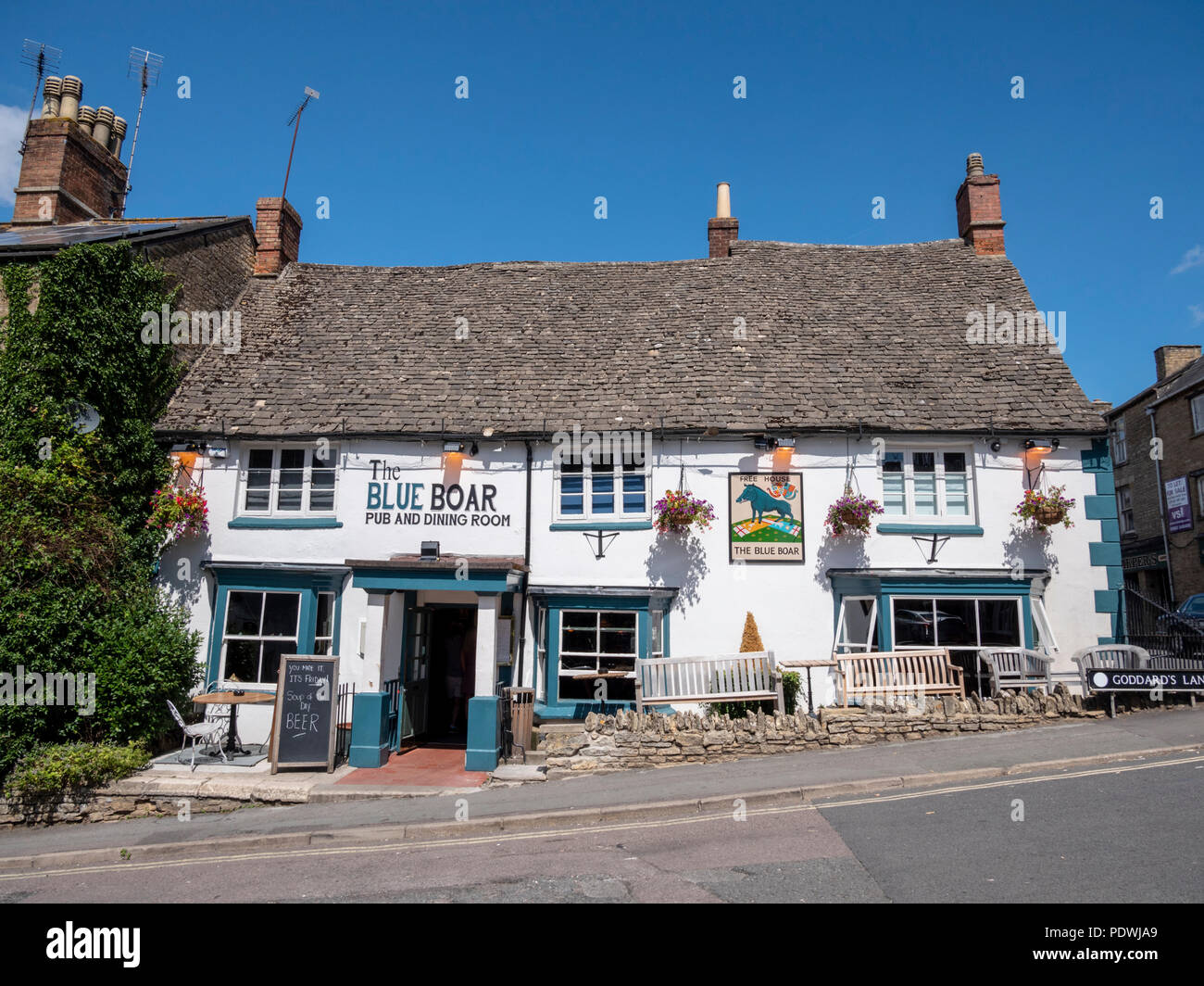 Die Blue Boar Pub Und Einen Speisesaal Chipping Norton