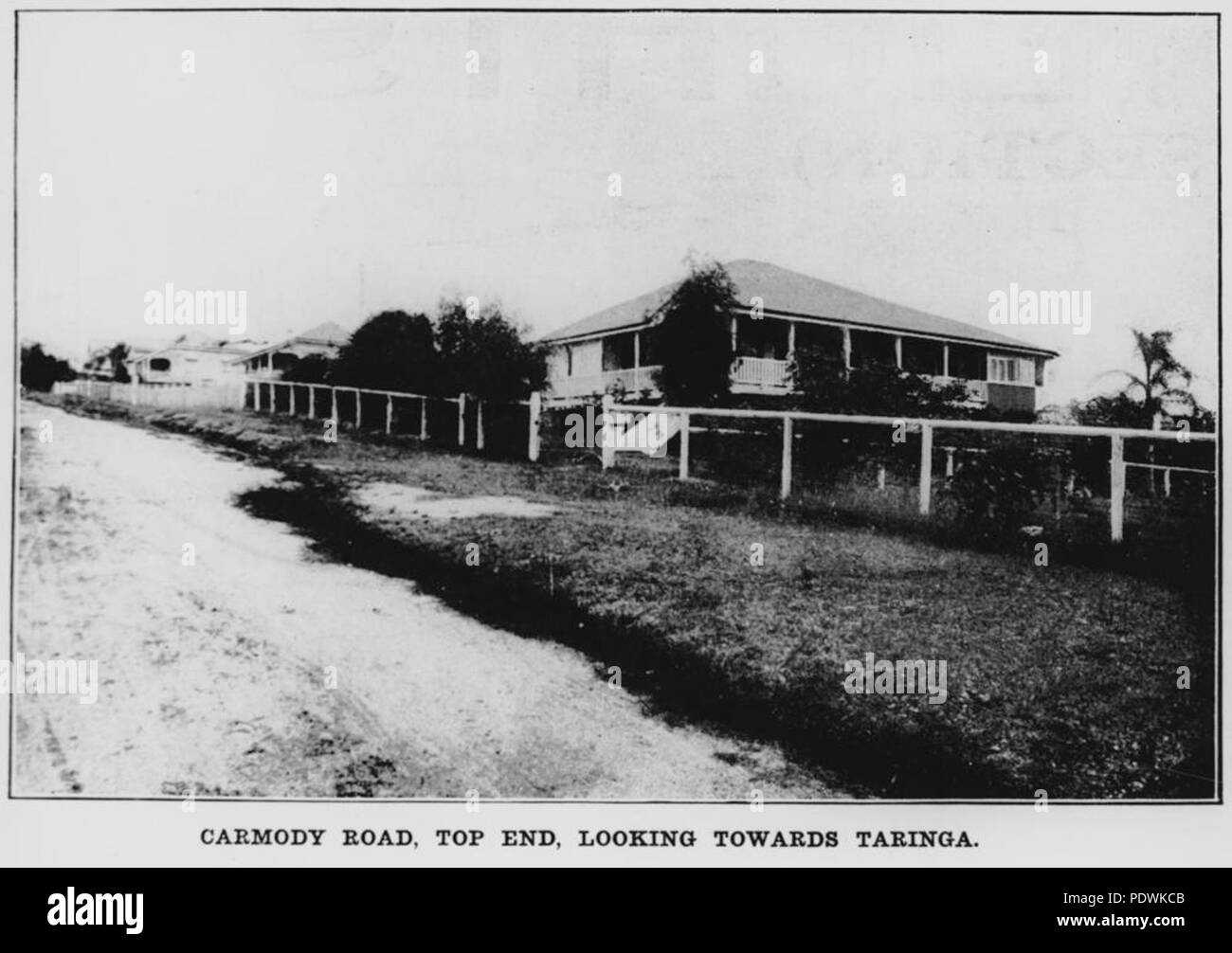 251 StateLibQld 1 207429 Carmody Road, St. Lucia, Brisbane, 1920 Stockfoto