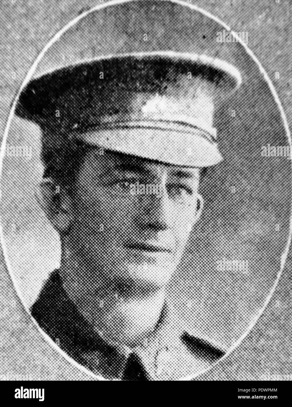 279 StateLibQld 2 106068 Kapitän J. Geraghty, Weltkrieg Soldat Stockfoto