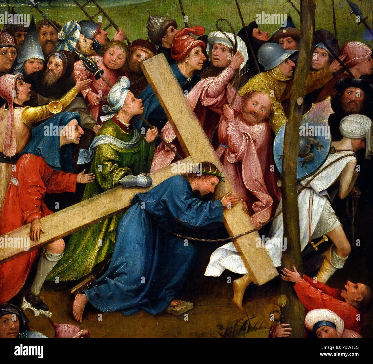 Jesus Christus Trägt Kreuz Stockfotos & Jesus Christus Trägt Kreuz