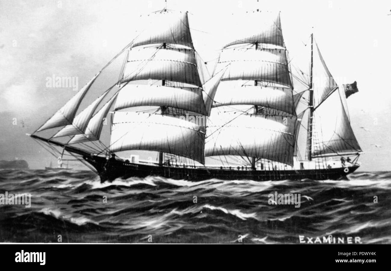 227 StateLibQld 1 145347 Prüfer (Schiff) Stockfoto