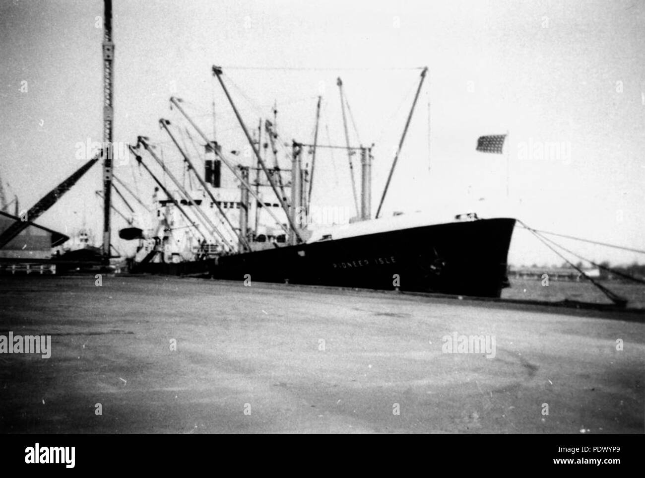231 StateLibQld 1 149455 Pioneer Isle (Schiff) Stockfoto