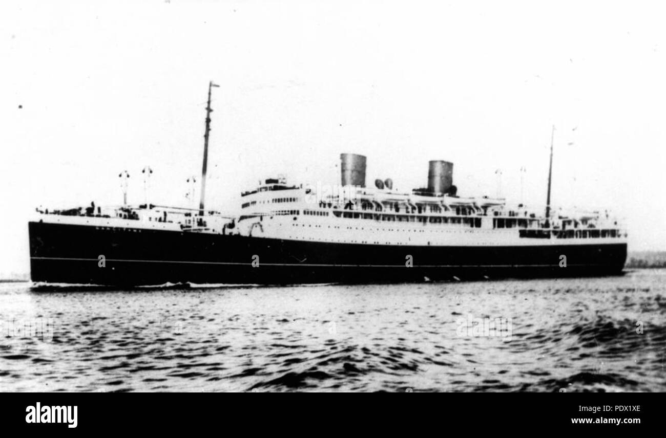 241 StateLibQld 1 171399 Rangitane (Schiff) Stockfoto