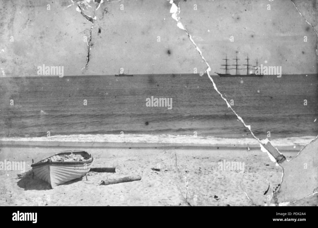 242 StateLibQld 1 173243 Blick vom Strand mit Blick auf die Moreton Bay, Ca. 1906 Stockfoto 242 StateLibQld 1 173243 Blick vom Strand mit Blick auf die Moreton Bay, Ca. 1906 Stockfoto