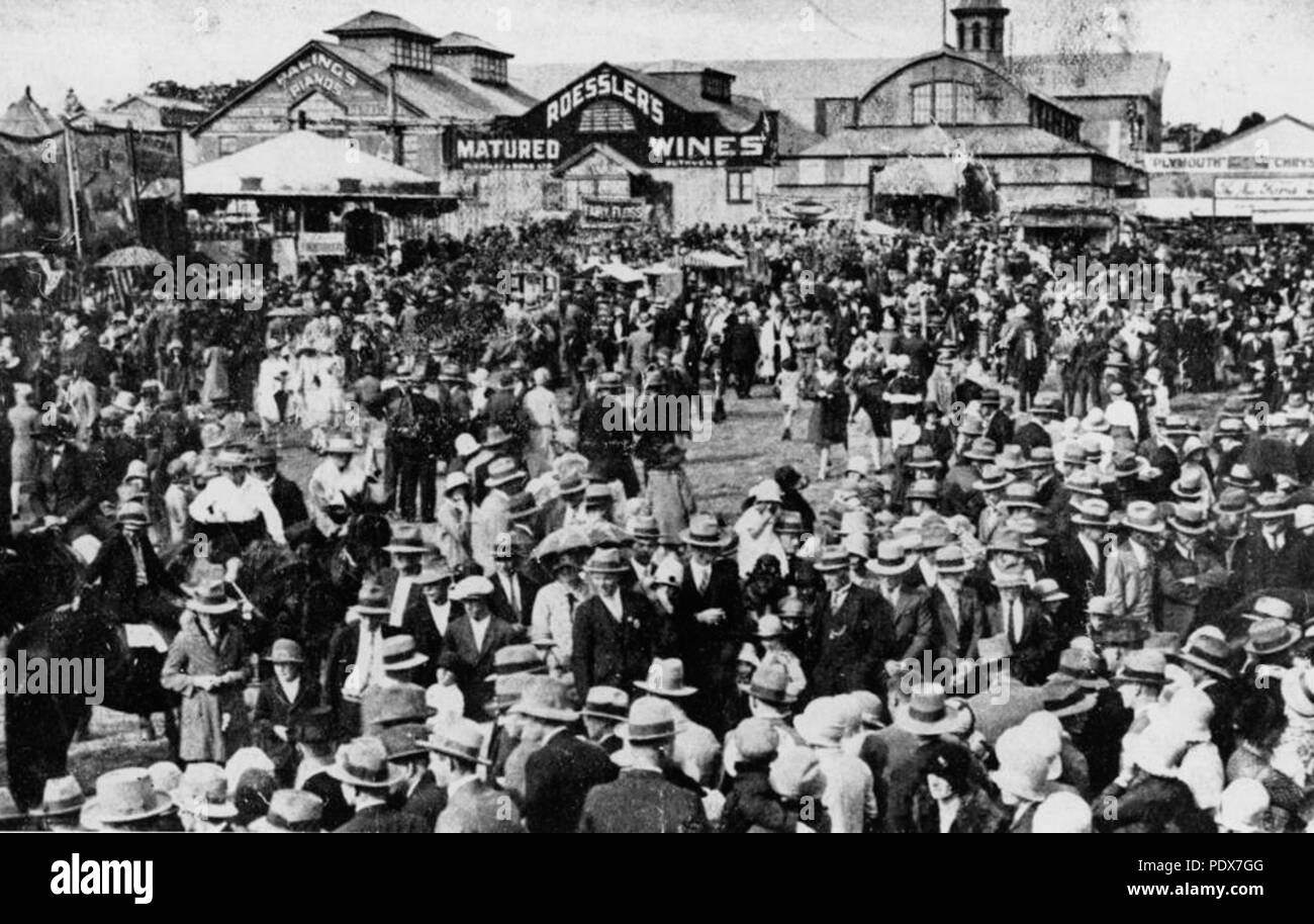 266 StateLibQld 1 45047 Szene am Toowoomba Showgrounds, 1928 Stockfoto