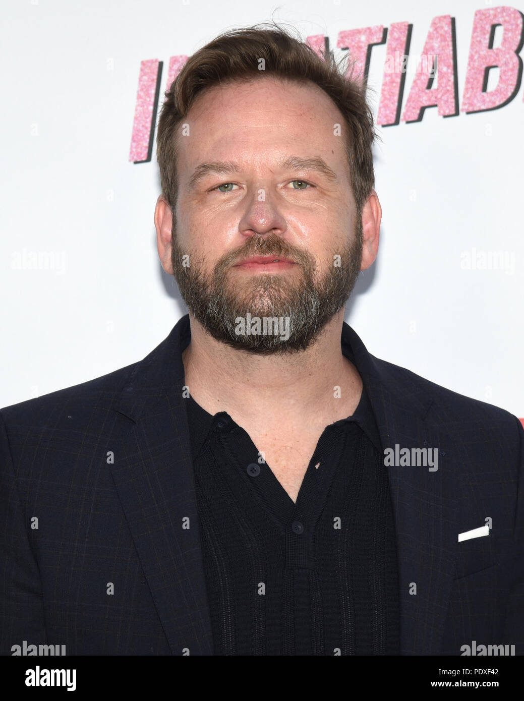 Hollywood, Kalifornien, USA. 9 Aug, 2018. DALLAS ROBERTS besucht von Netflix "Unersättlichen" Season 1 premiere ArcLight Hollywood. Credit: Billy Bennight/ZUMA Draht/Alamy leben Nachrichten Stockfoto