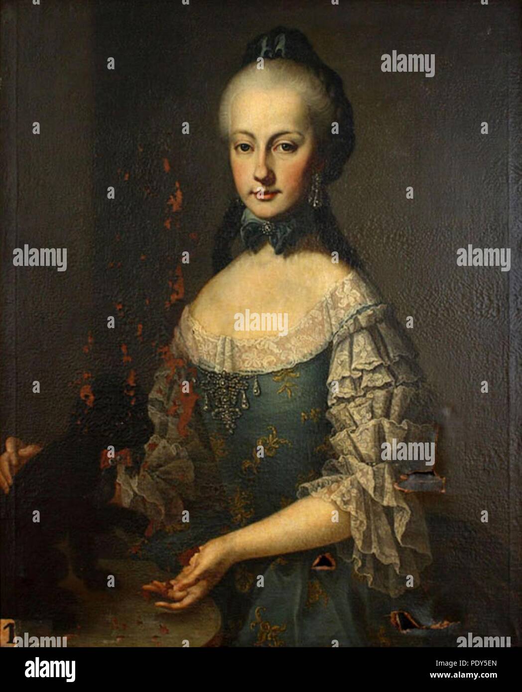 Erzherzogin Maria Elisabeth von Österreich. Stockfoto