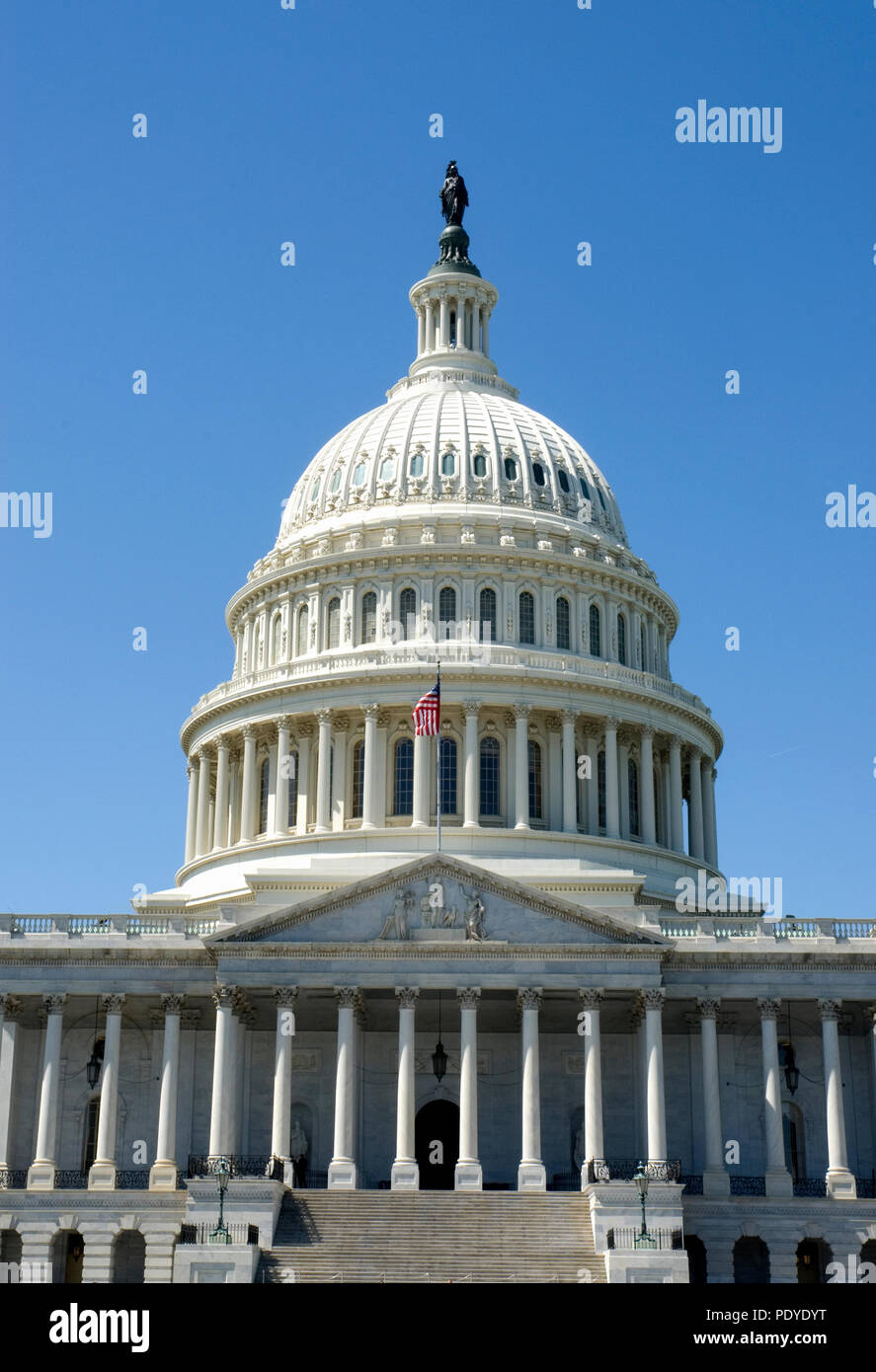 US-Kapitol, Washington D.C. Stockfoto