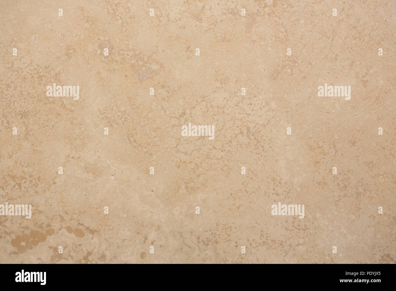 Travertin Textur in neuen beige Ton. Makro Foto. Stockfoto