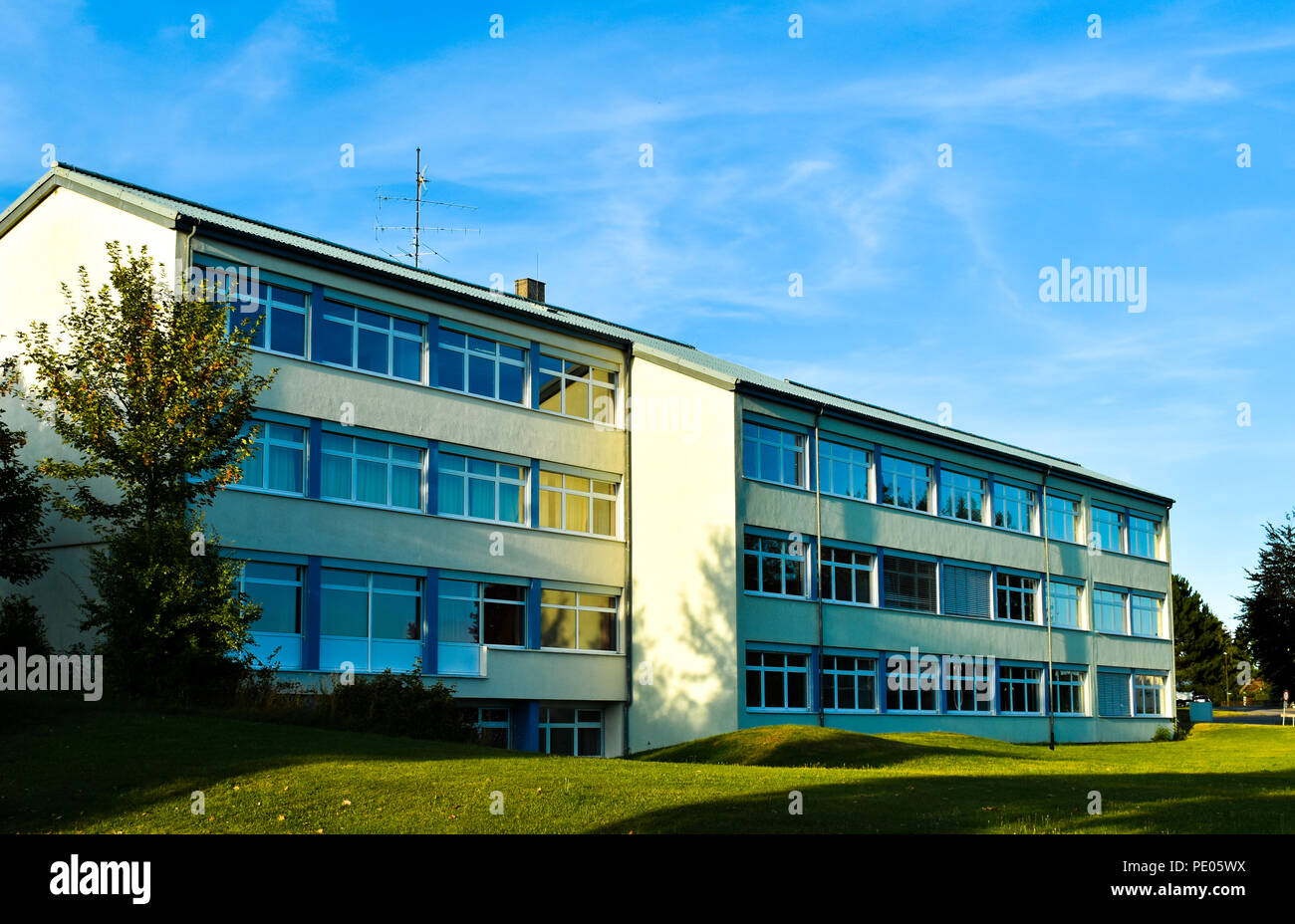 Meßstetten ist eine Stadt im Zollernalbkreis in Baden-Württemberg. Stockfoto