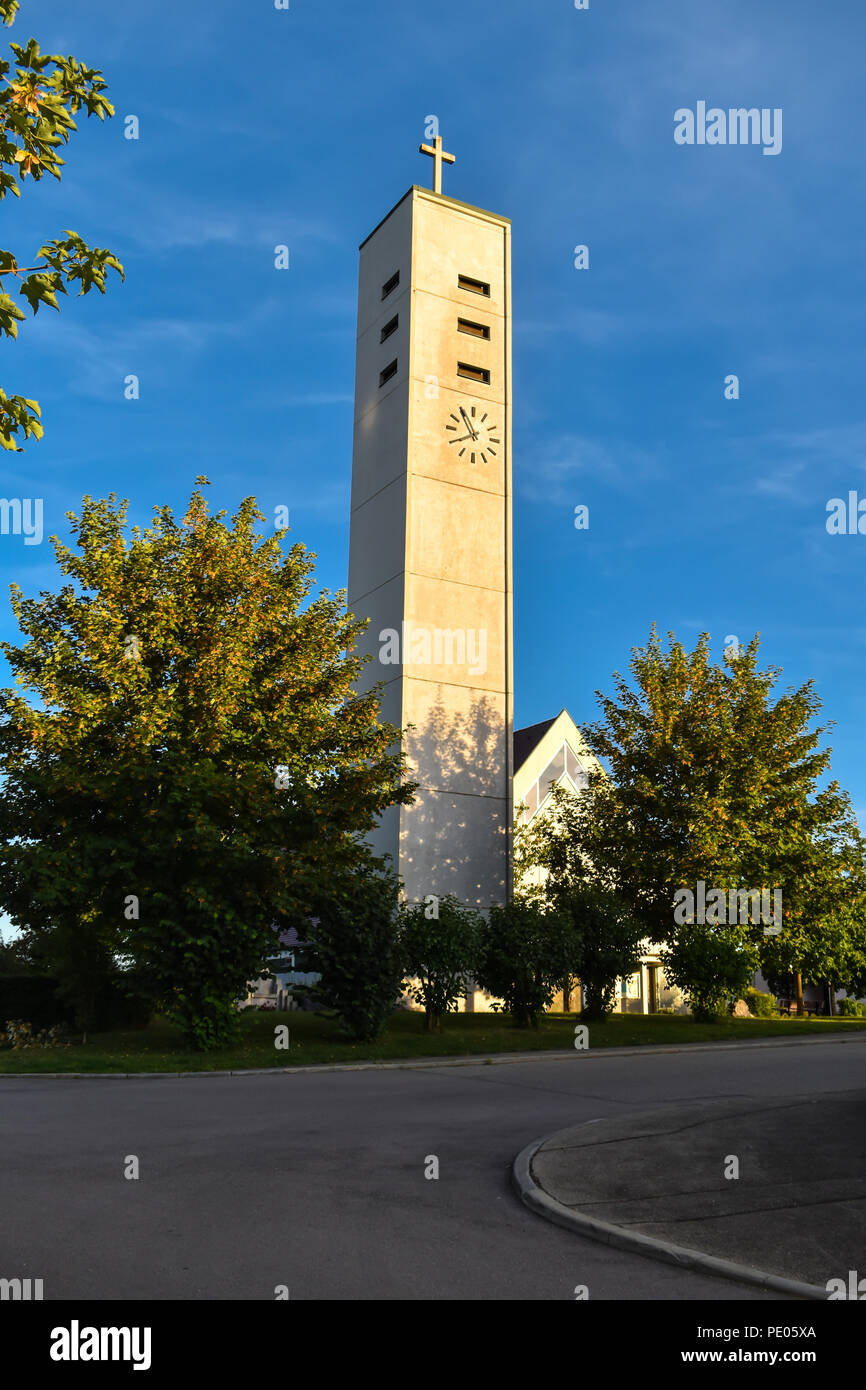 Meßstetten ist eine Stadt im Zollernalbkreis in Baden-Württemberg. Stockfoto