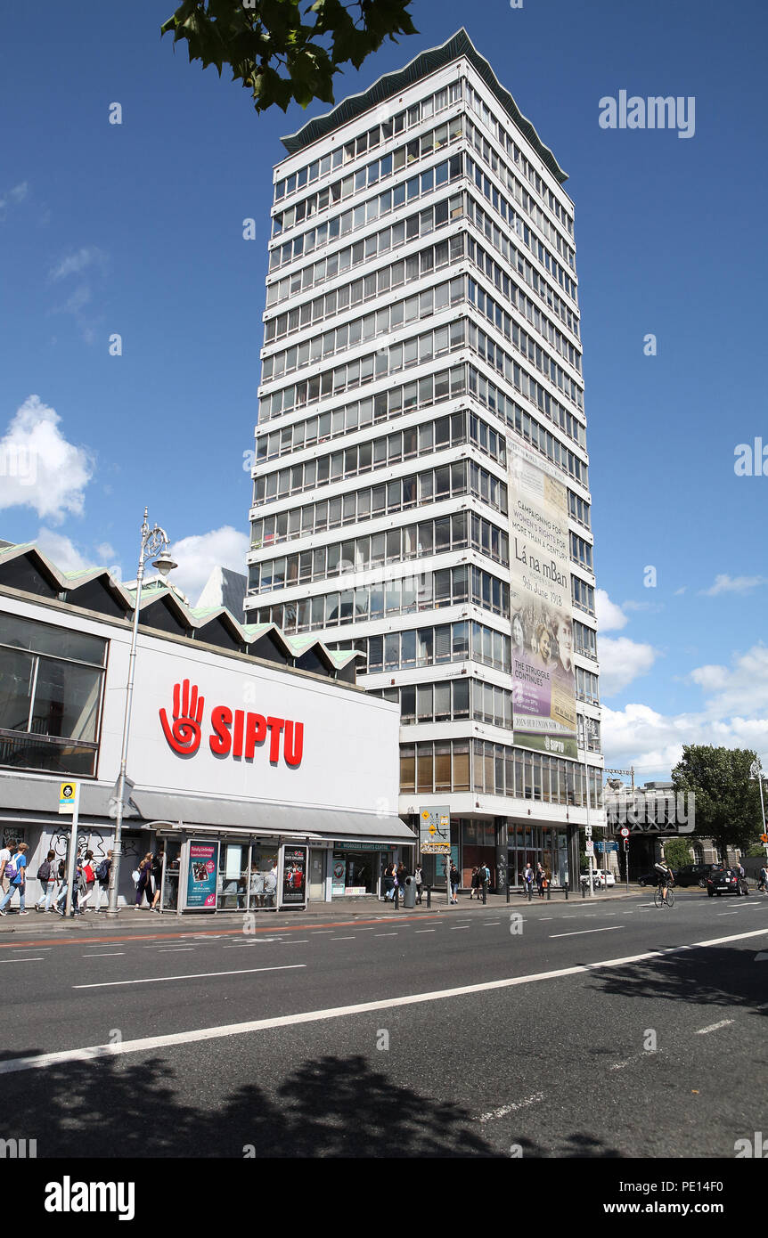 Siptu Union Building Dublin Stockfoto