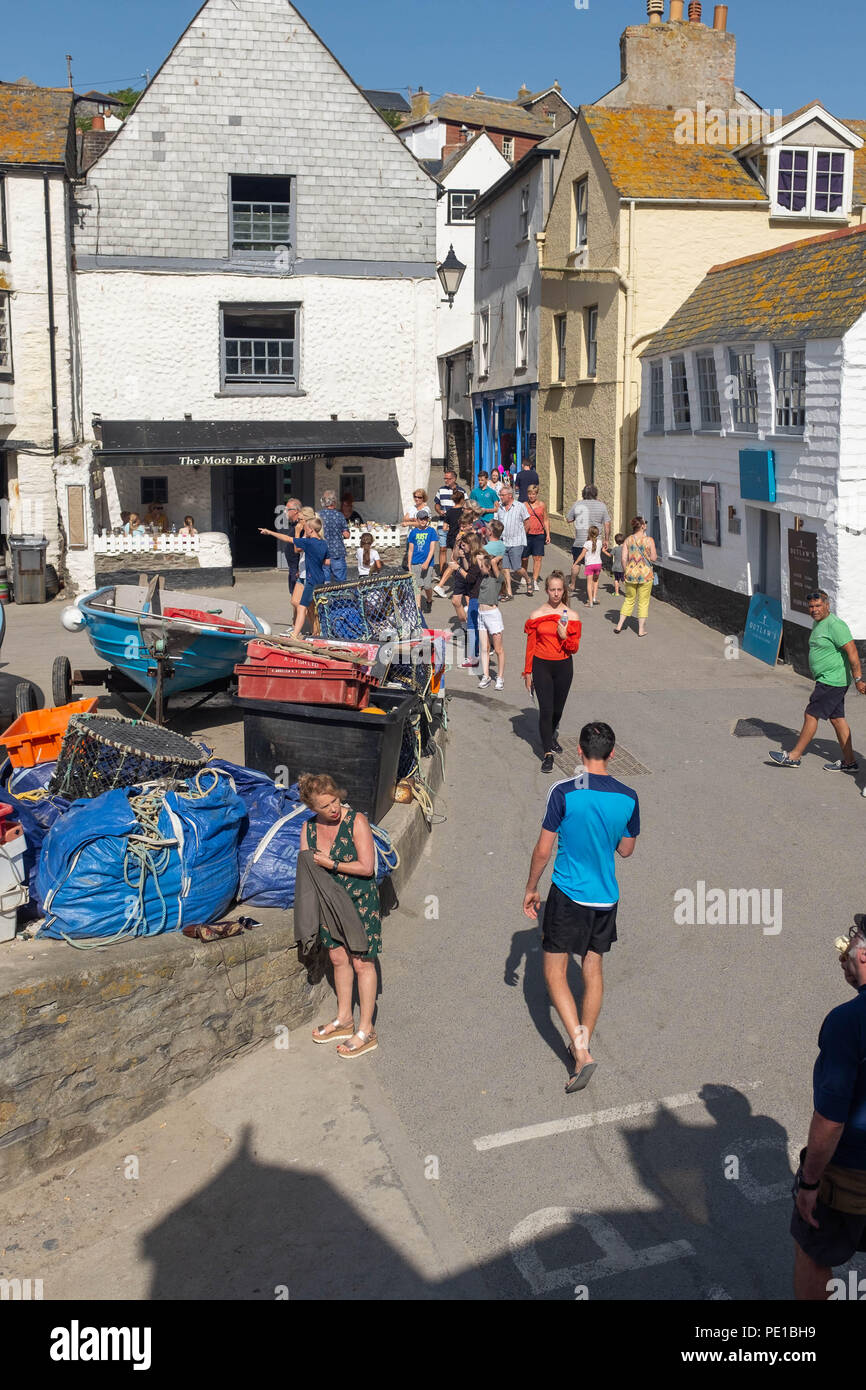 Port Isaac, Cornwall, UK Stockfoto