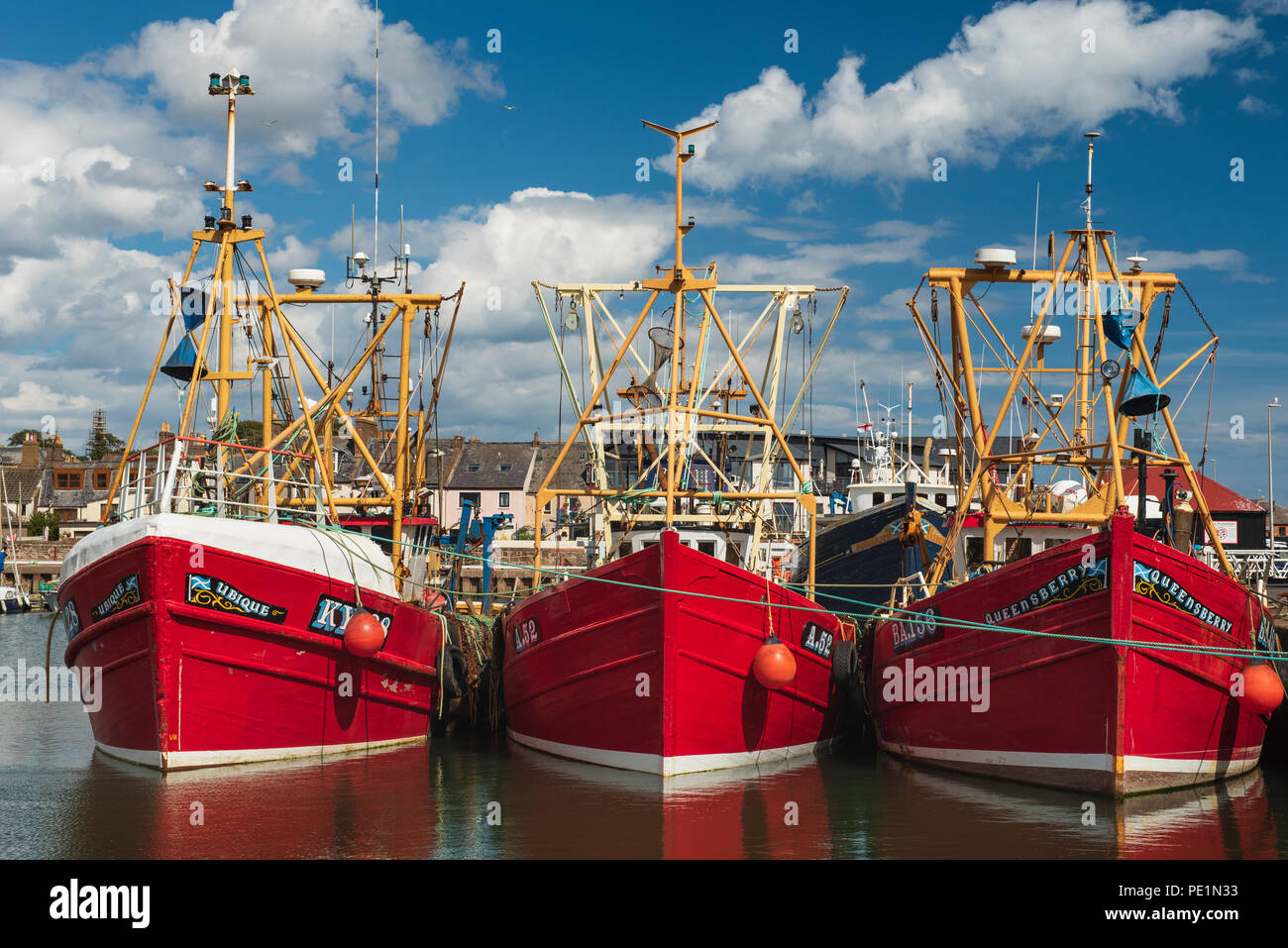 Arbroath Hafen, Arbroath, Angus, Schottland. Stockfoto