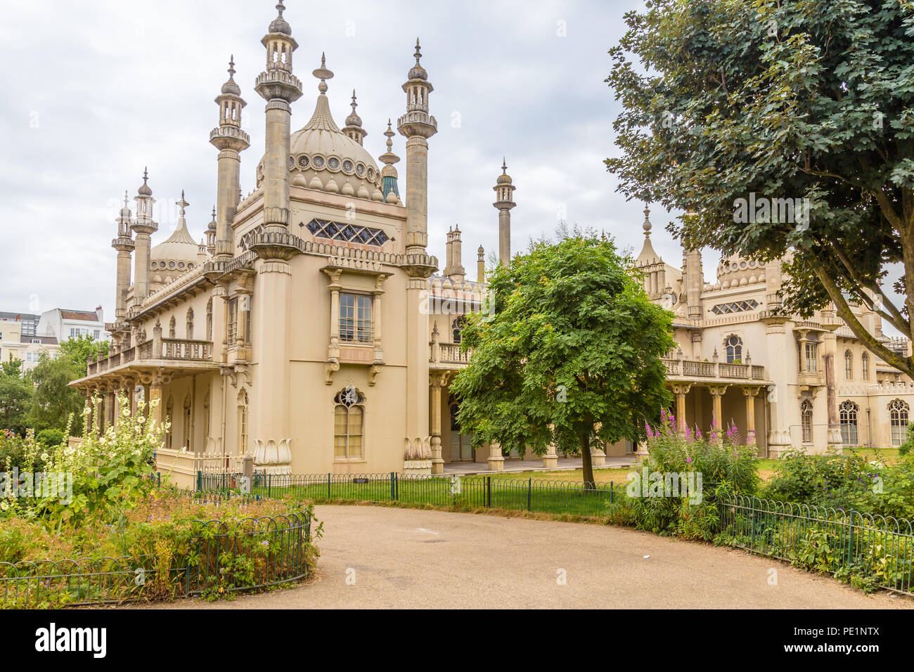 Royal Pavilion in Brighton in der Grafschaft East Sussex in Großbritannien. Stockfoto