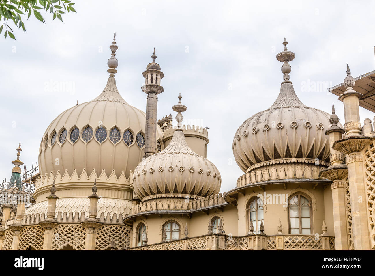 Royal Pavilion in Brighton in der Grafschaft East Sussex in Großbritannien. Stockfoto
