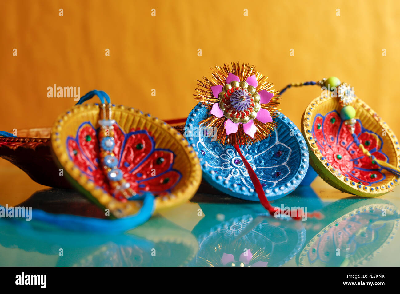 Indian festival Raksha Bandhan, Rakhi Stockfoto