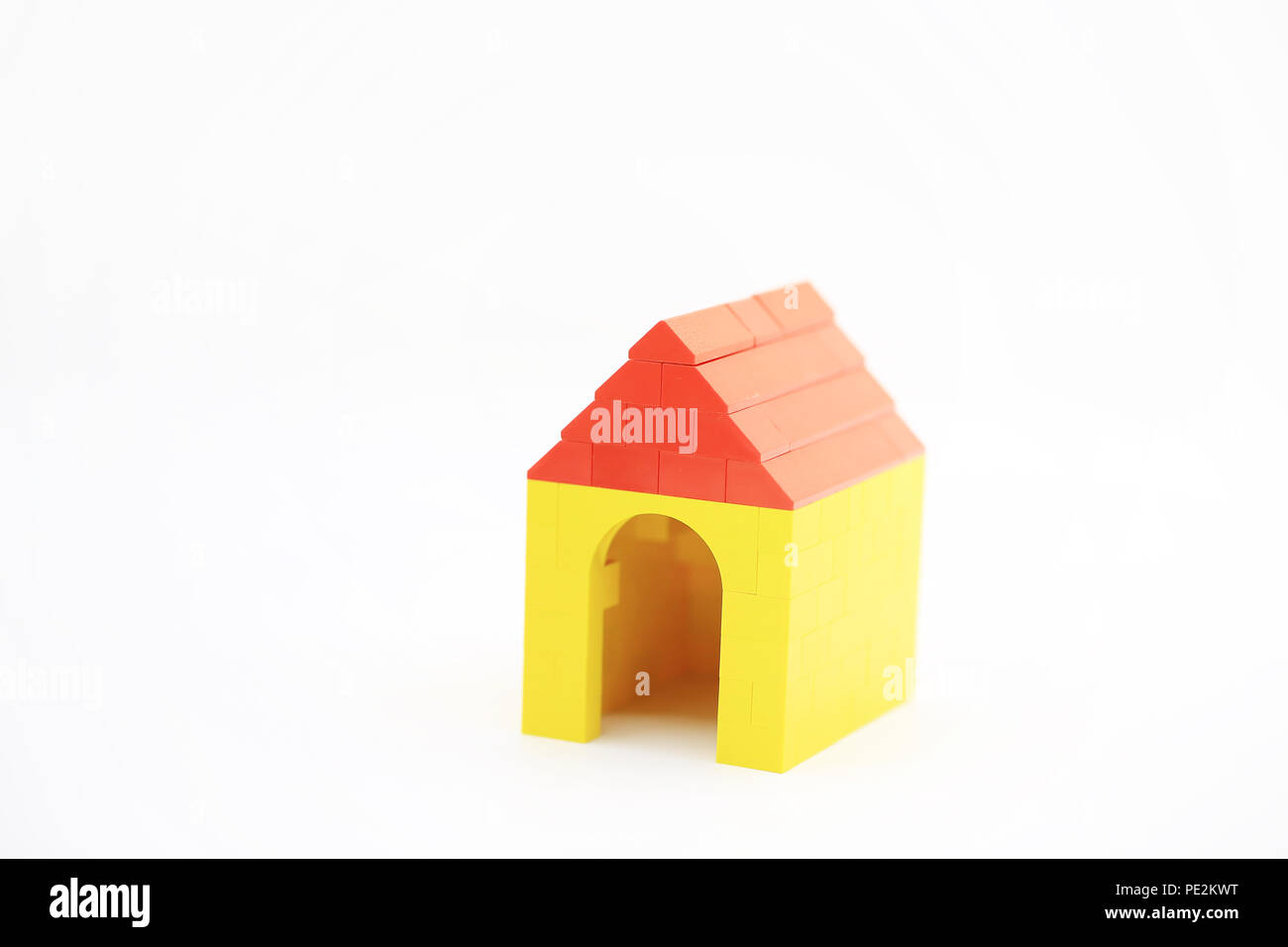 Lego Haus Stockfoto