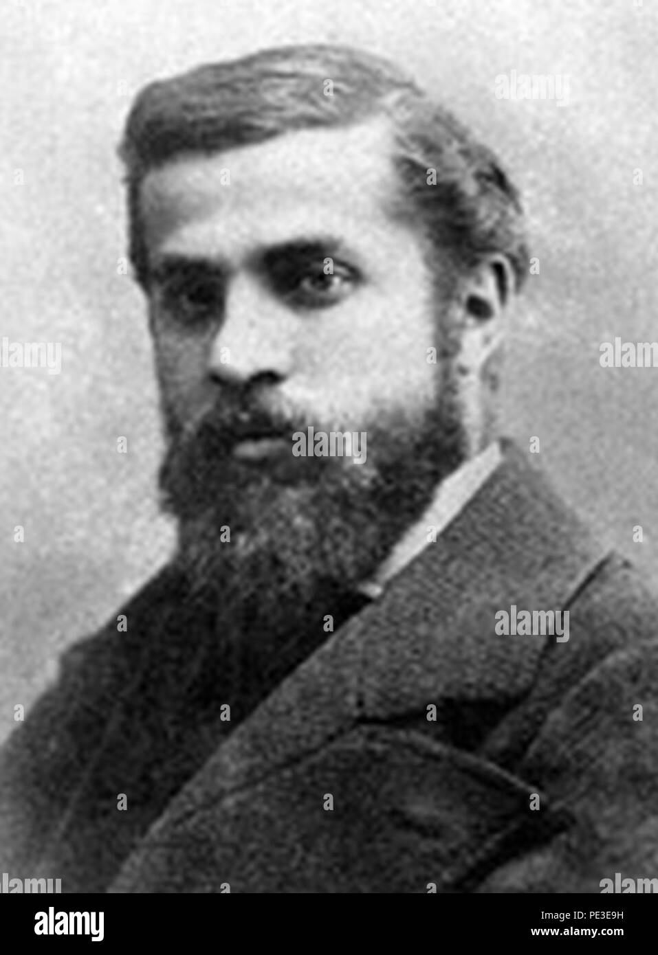 Antoni Gaudi 1878 140 x 190 cm. Stockfoto